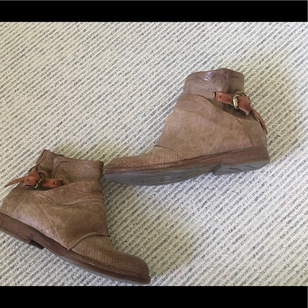 A.S 98 short leather boots size 6/36